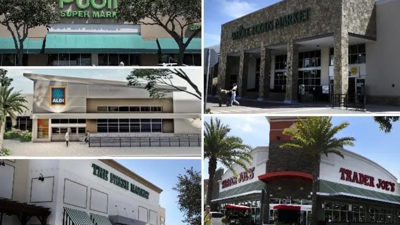Publix, Trader Joe's and Whole Foods Corridor